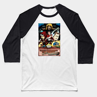 Varsity Cheerleader Werewolves From Outer Space Poster Tee Baseball T-Shirt